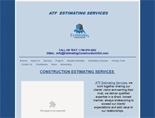 Tablet Screenshot of estimatingconstruction.us